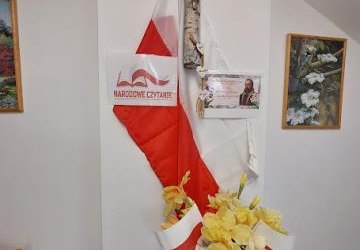 Narodowe Czytanie w naszym Domu Pomocy Społecznej